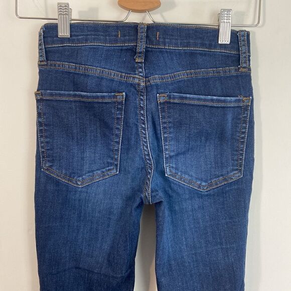 Free People Busted Knee Skinny Jeans Size 25 - Picture 9 of 12